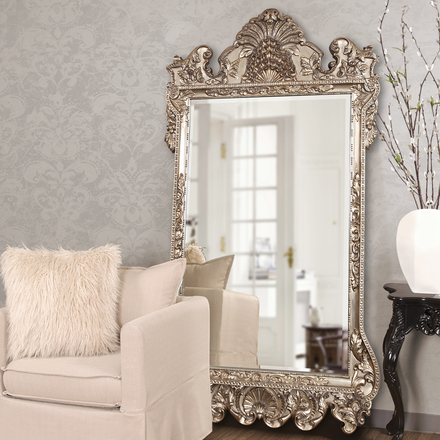 Rosdorf Park Traditional Beveled Full Length Mirror Reviews Wayfair