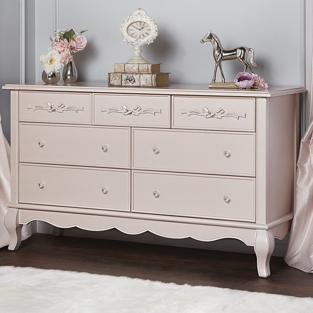 Evolur Aurora 7 Drawer Dresser Reviews Wayfair Evolur Aurora 7 Drawer Dresser