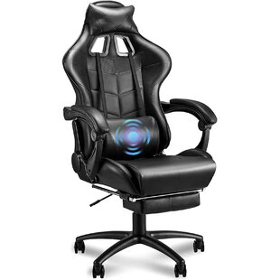Headrest and Armrest Grey Ergonomic Video Game Chair Gamer Chair Racing Chair with Lumbar Support Gaming Chair Big and Tall Office Chair High Back Computer Chair