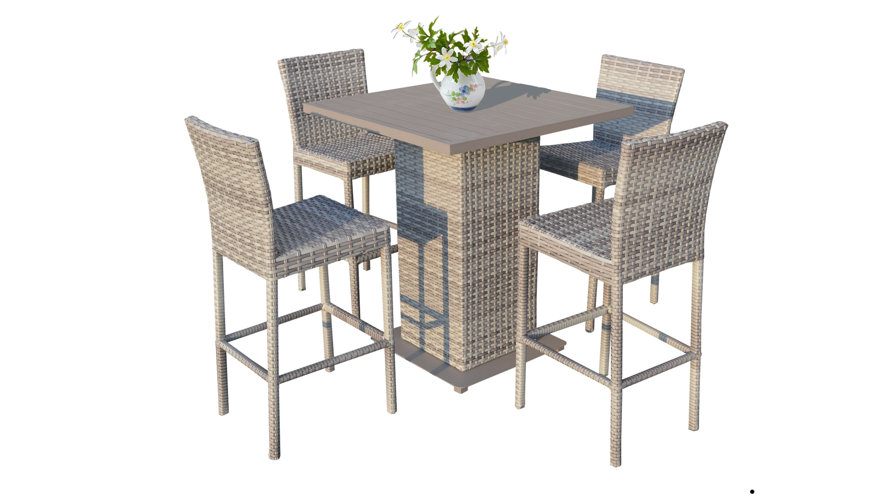 Falmouth 5 Piece Bar Height Dining Set