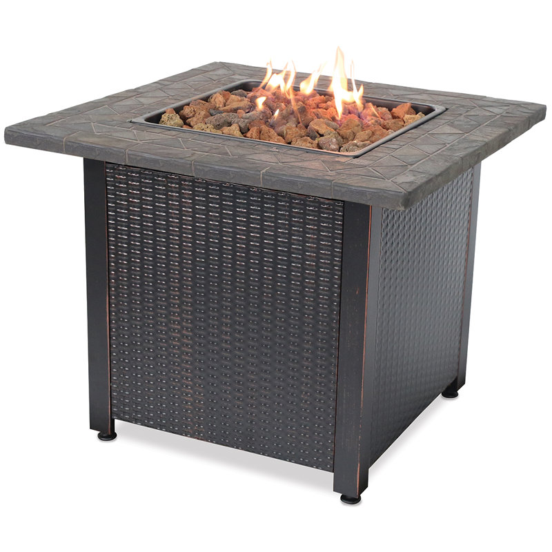 Endless Summer Stainless Steel Propane Fire Pit Table & Reviews Wayfair