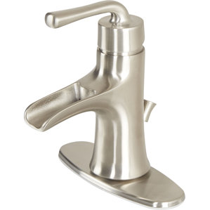 Bathroom Sink Faucet Single Handle waterfall bathroom sink faucets you'll love | wayfair Bathroom Sink Faucet Single Handle waterfall bathroom sink faucets you'll love | wayfair