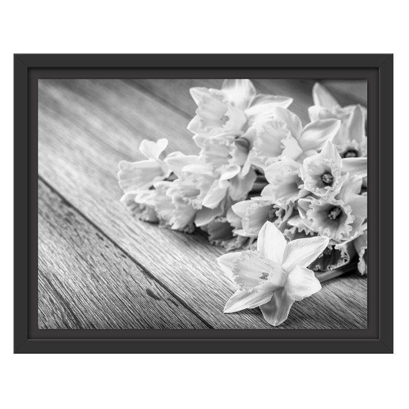 Bundles Yellow Daffodils Canvas Picture Wall Deco