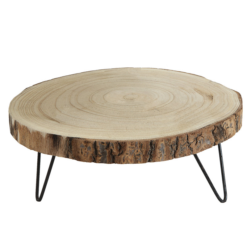 Delania Large Paulownia Wood Pedestal Plant Stand Reviews
