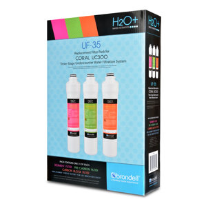 H2O Coral Three-Stage Replacement Filter (Set o..