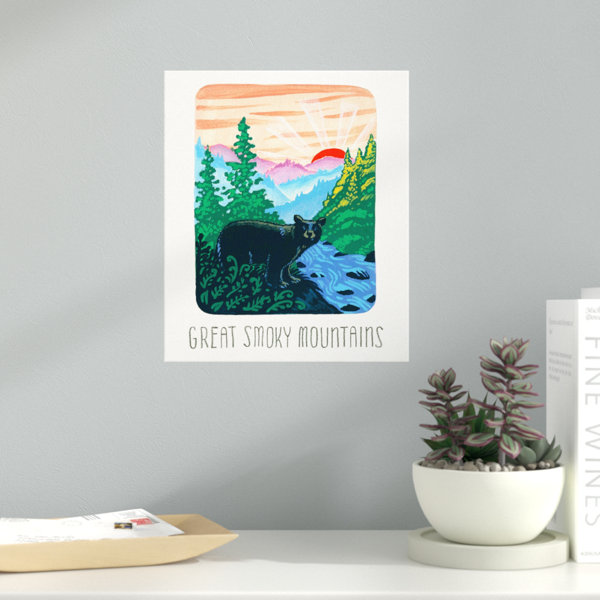 Ebern Designs National Parks Great Smoky Mountains Acrylic