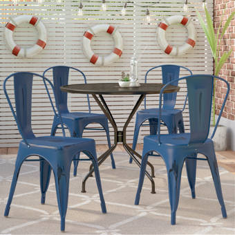 Breakwater Bay Dickens Stacking Patio Dining Chair Reviews Wayfair
