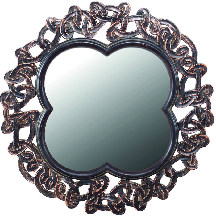 4 FEUILLES CLOVER miroir