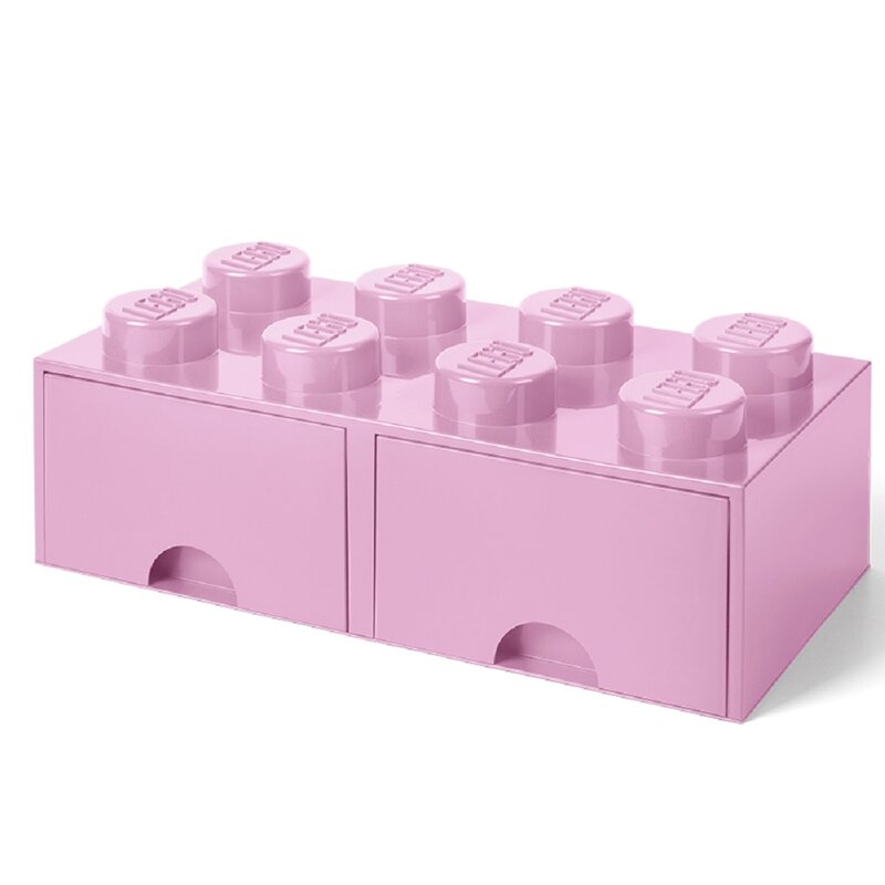 Zoomie Kids Lego Storage Brick Drawer 8 Bright Toy Box Reviews
