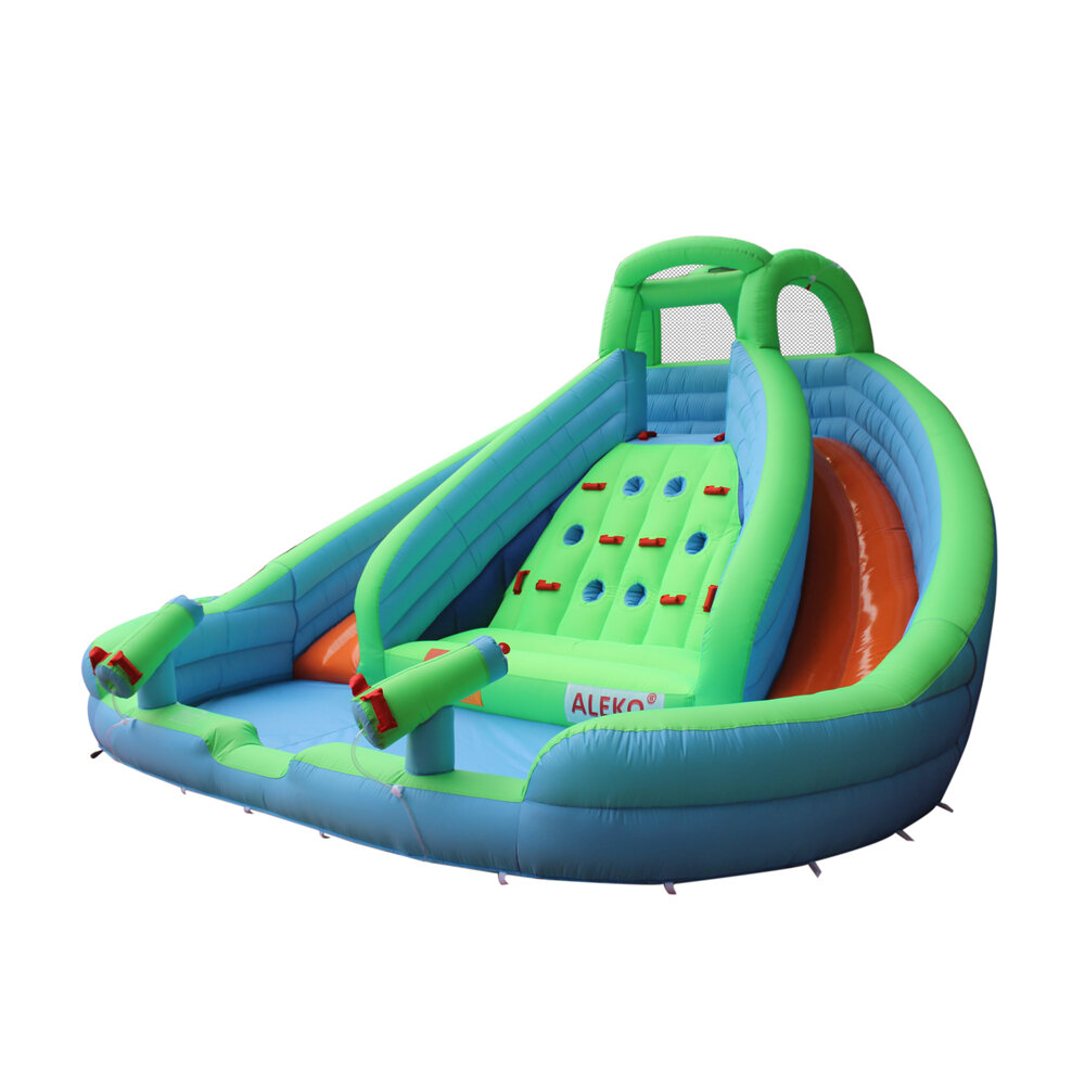 ALEKO Island Water Slide Bounce House Wayfair