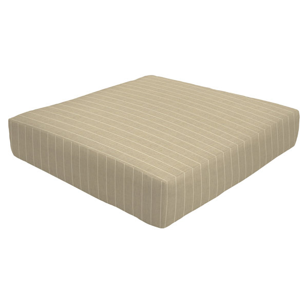 Eddie Bauer Knife Edge Indoor Outdoor Sunbrella Ottoman Cushion Wayfair