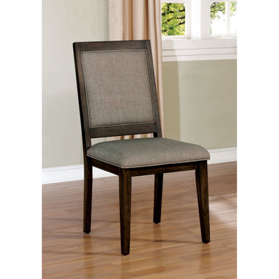 Schafer Transitional Upholstered Dining Chair Canora Grey