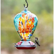 Outdoor Wooden Bird Feeding Platform Enchanted Forest Hanging Bird Feeder