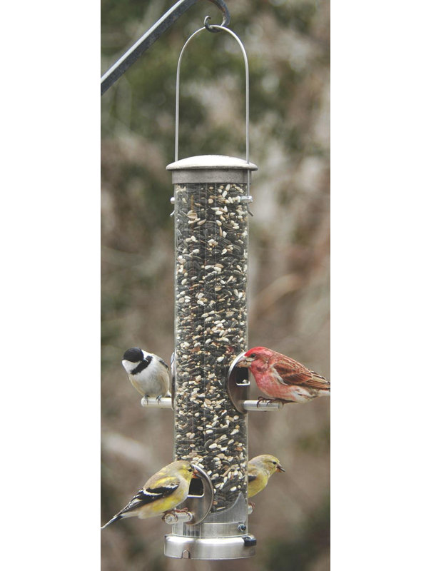 Quick-Clean Medium Seed Tube Bird Feeder
