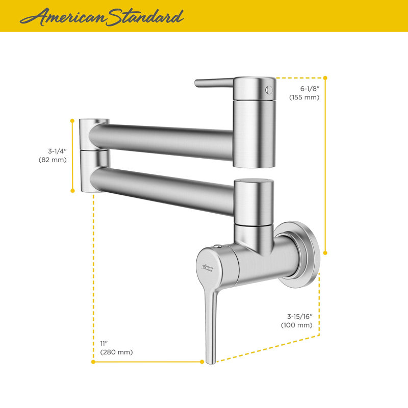 American Standard Studio S Pot Filler Wayfair