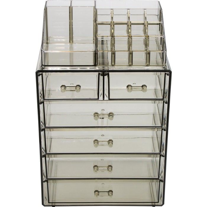 Rebrilliant Sorbus Acrylic Cosmetic Makeup And Jewellery Storage