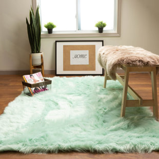 mint rug for nursery