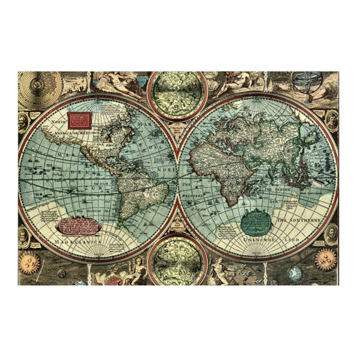 The Old World 3.2m x 4.8m Textured Matte Peel & Stick Wall Mural East Urban Home