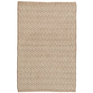 Crystal Brown/White Indoor/Outdoor Area Rug