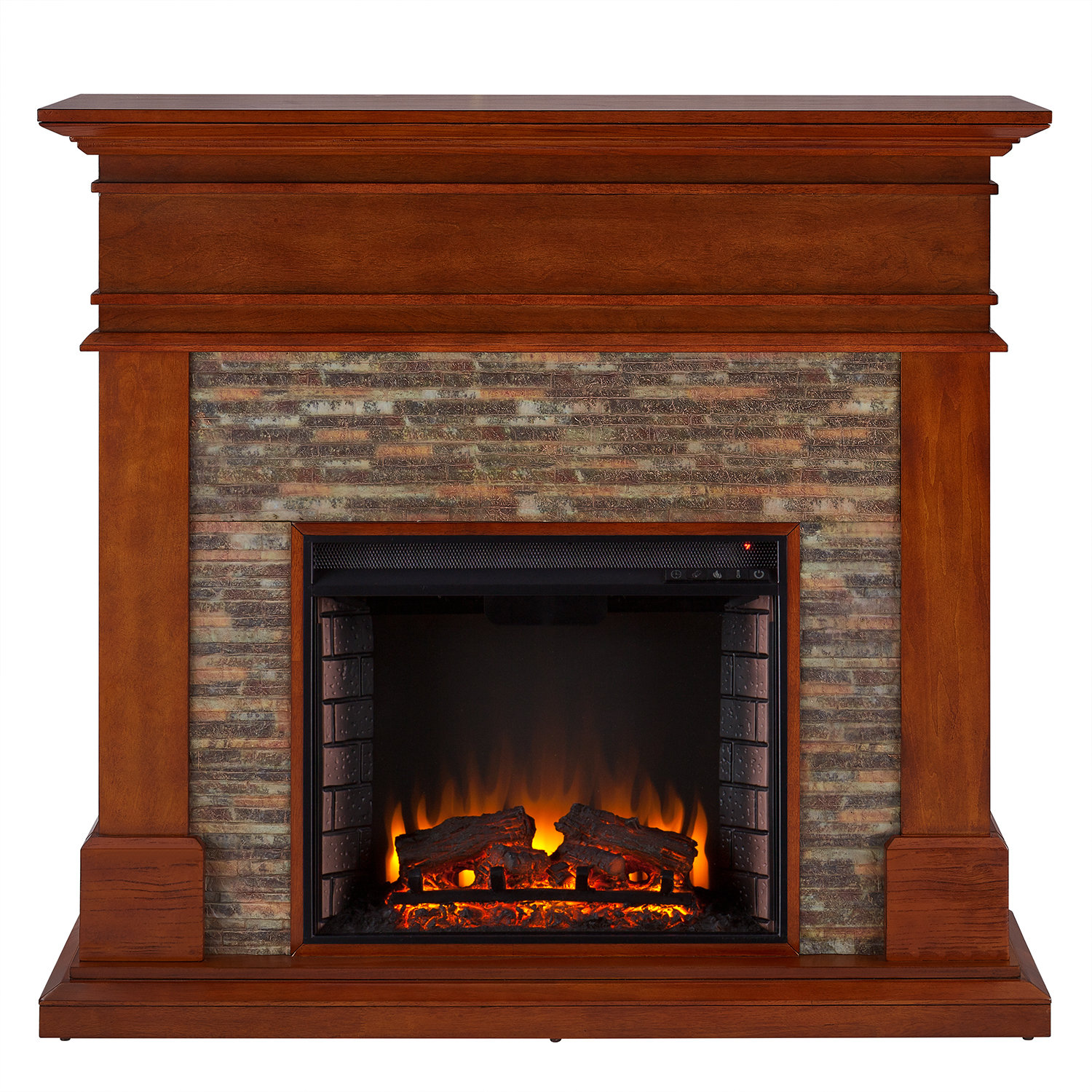 Kitsco Boyer Wall Mounted Electric Fireplace Mantel Wayfair