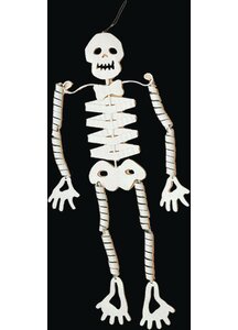 Metal Hanging Skeleton Figurine