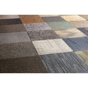 Padding Attached Carpet Tile Wayfair Diy 20 X Carpet Tile In Orted