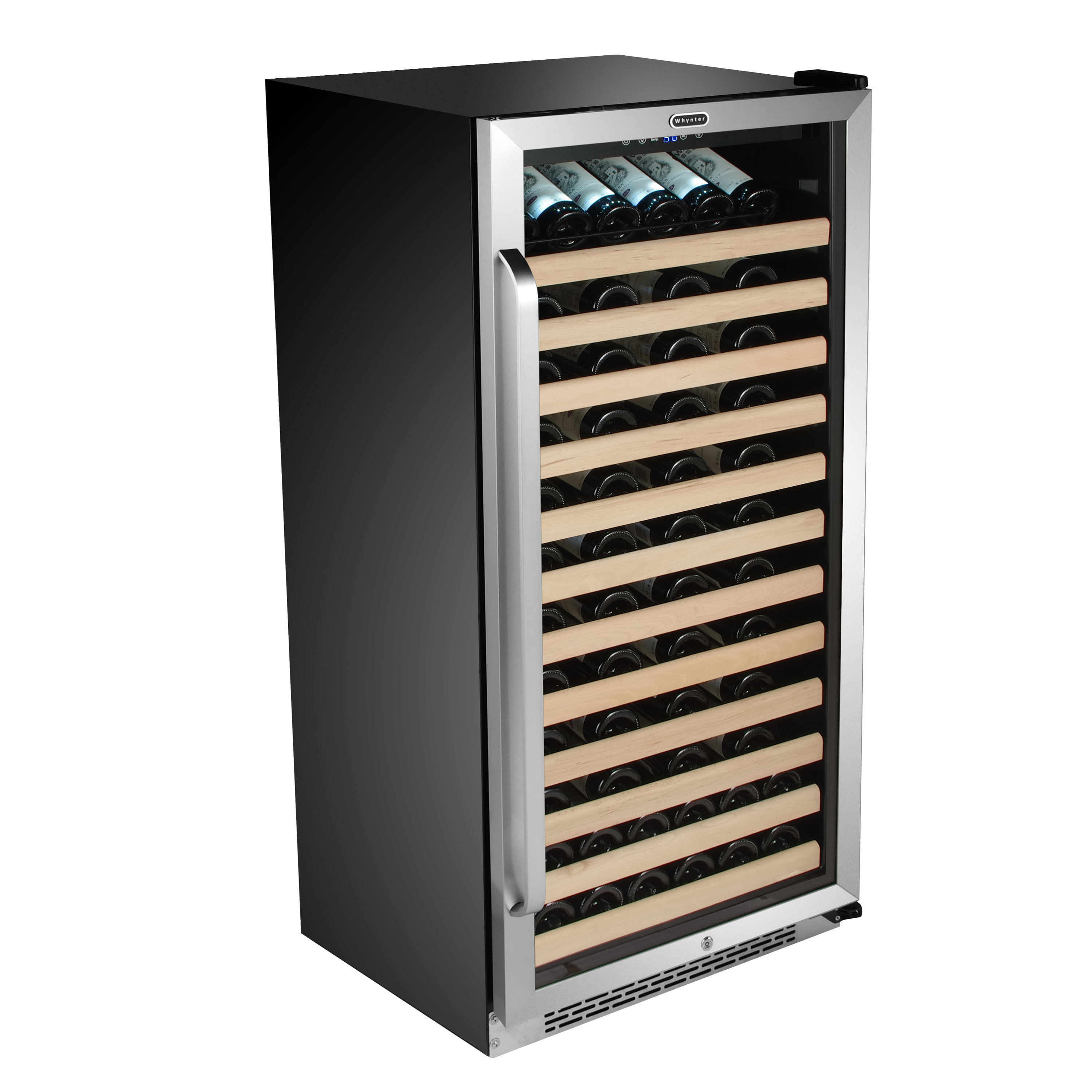 Whynter 100 Bottle Single Zone Freestanding Wine Refrigerator Reviews Wayfair