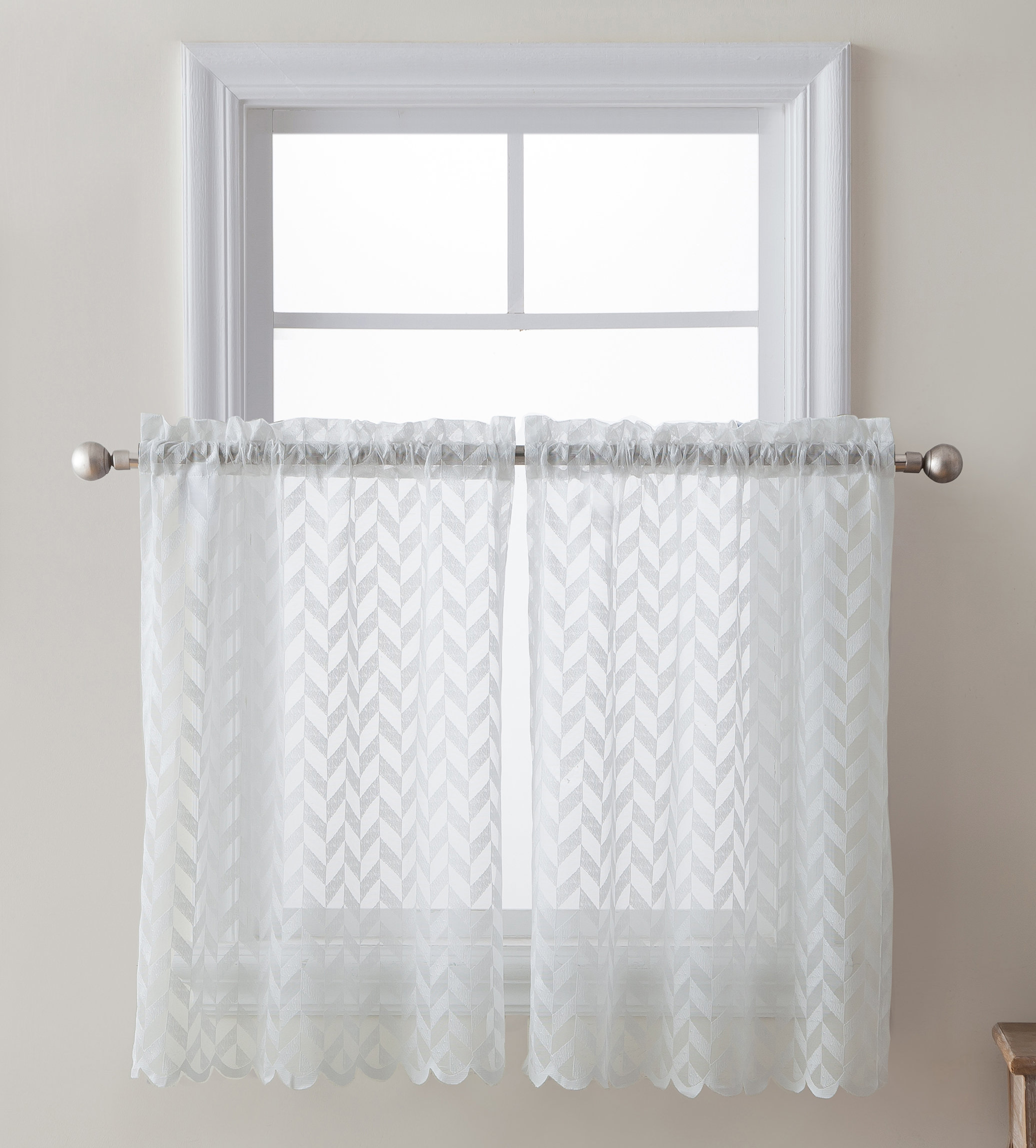 House Of Hampton Machen Cafe Curtain Wayfair