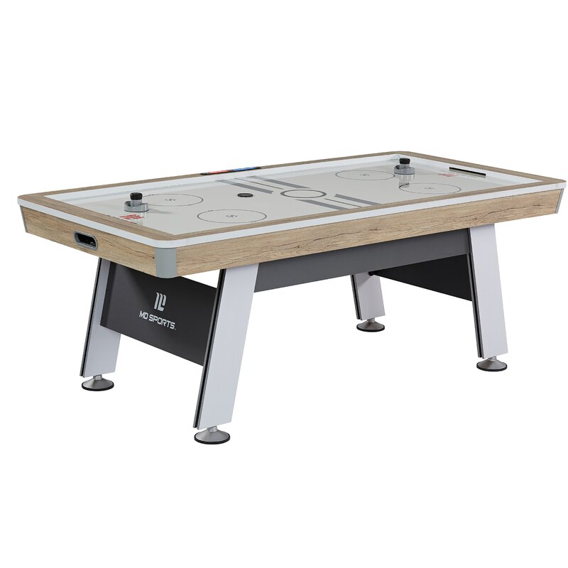 Md Sports 84 Two Player Air Hockey Table With Digital Scoreboard