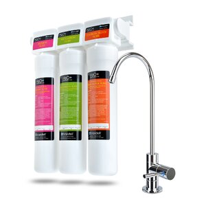 H2O+ Coral Three-Stage Undercounter Water Filter System