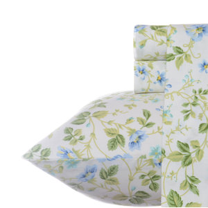 Spring Bloom 300 Thread Count 100% Cotton Sheet Set