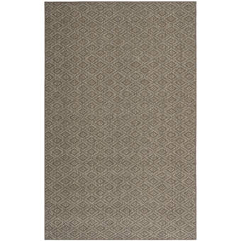 Urban Facettes Handgefertigter Teppich Pyrrhos In Schwarz Beige