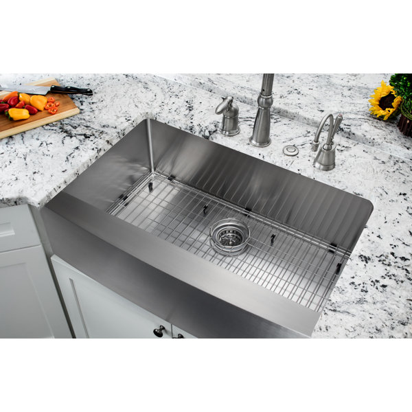 Apron Kitchen Sinks soleil 35.875" x 20.75" single bowl farmhouse/apron kitchen sink Apron Kitchen Sinks soleil 35.875" x 20.75" single bowl farmhouse/apron kitchen sink