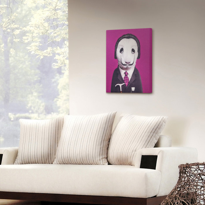 Pets rock surreal graphic art on wrapped canvas Pets rock surreal graphic art on wrapped canvas