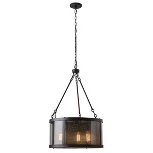 Patton 3-Light Drum Chandelier