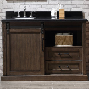 Shabby Chic Bathroom Vanity Wayfair Laredo 48 Single Bathroom Vanity Set