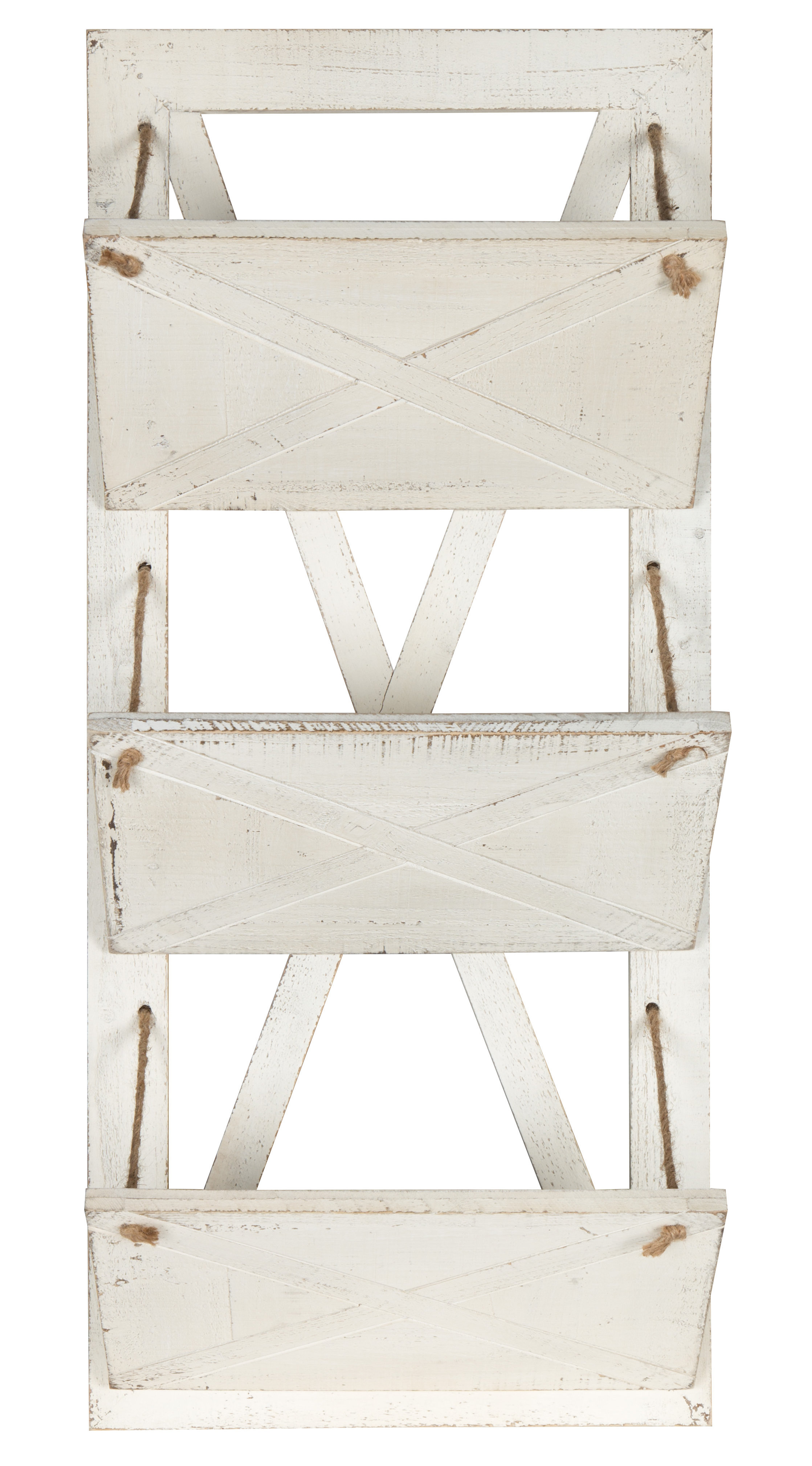 Kate And Laurel Hardeman 3 Pocket Farmhouse Wood Hanging Wall File Kate And Laurel Hardeman 3 Pocket Farmhouse Wood Hanging Wall File Holder Wayfair