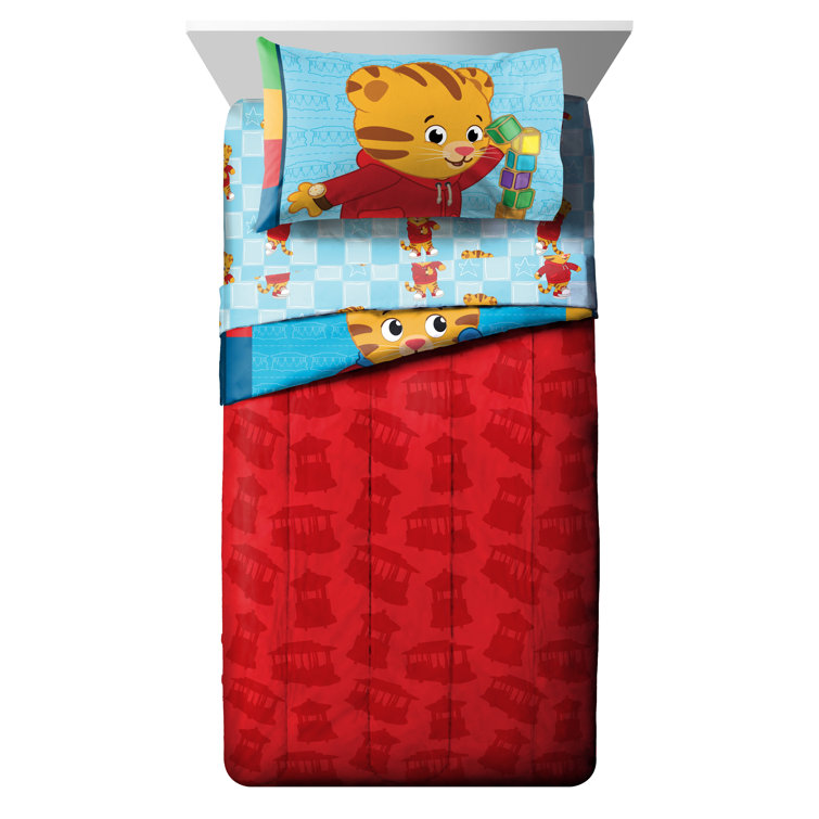 daniel tiger crib sheets