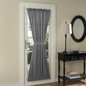 Groton Solid Room Darkening Thermal Rod Pocket Single Curtain Panel