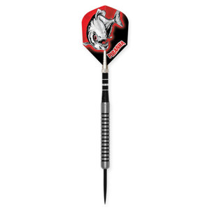 Piranha Razor Grip Steel Tip Darts (Set of 3)