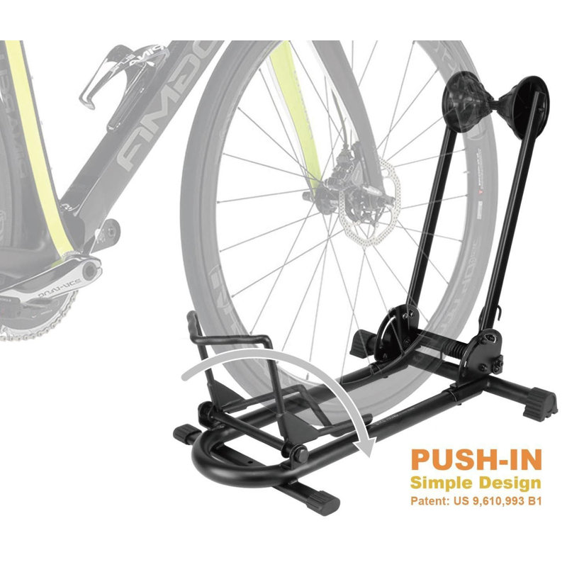 Adjustable Bike Rack 5 Bicycle Floor Parking Stand Storage Silver New