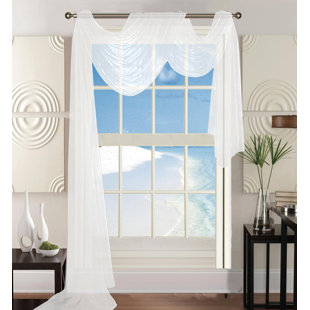 Sheer Scarf Valance Wayfair Quickview