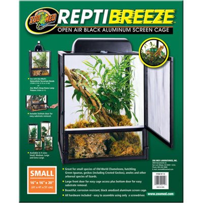 Reptibreeze Screen Cage Zoo Med Size: Extra Large (24' H x 24' W x 48" L)