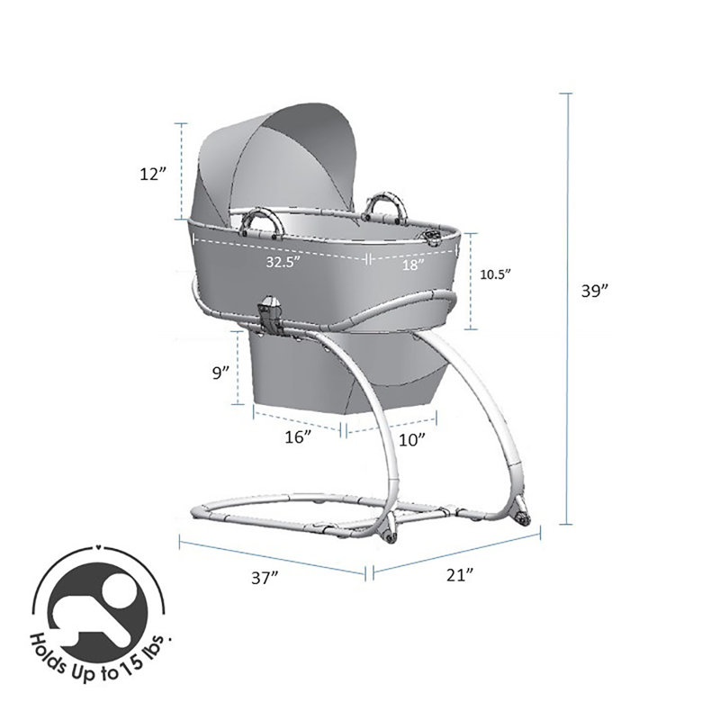 delta moses bassinet