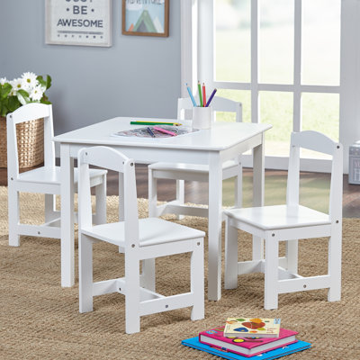 KidKraft Modern Kid\'s 3 Piece Square Table and Chair Set & Reviews ... KidKraft Modern Kid\'s 3 Piece Square Table and Chair Set & Reviews ...