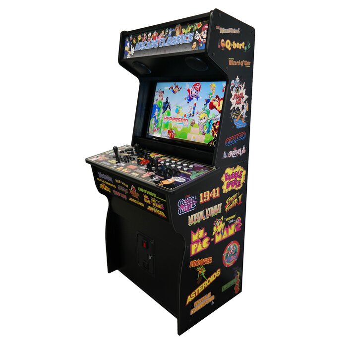 N2fun Mame/Hyperspin Upright Arcade Game | Wayfair