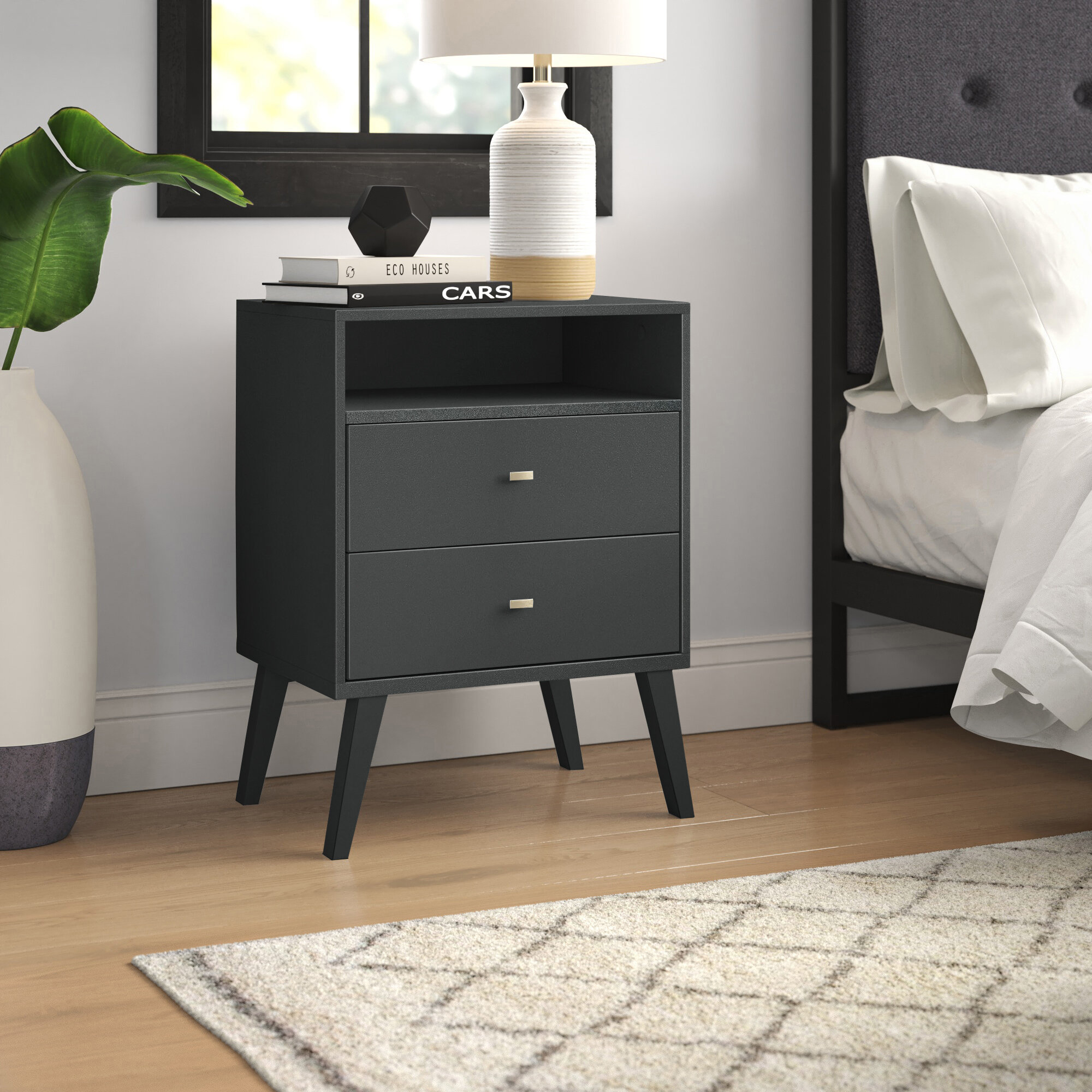 Black Nightstands You Ll Love In 2021 Wayfair