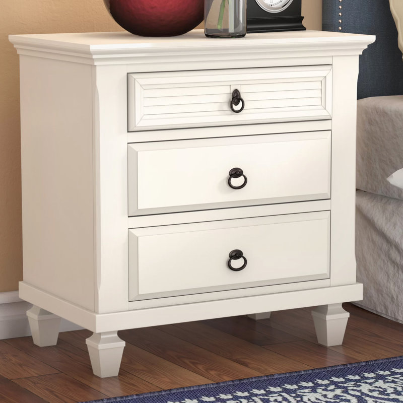 Darby Home Co Wheaton 3 Drawer Nightstand Reviews Wayfair