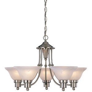 Bristol 5-Light Shaded Chandelier