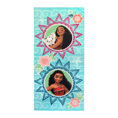 Disney Moana Waves 100 Cotton Beach Towel PBS Kids